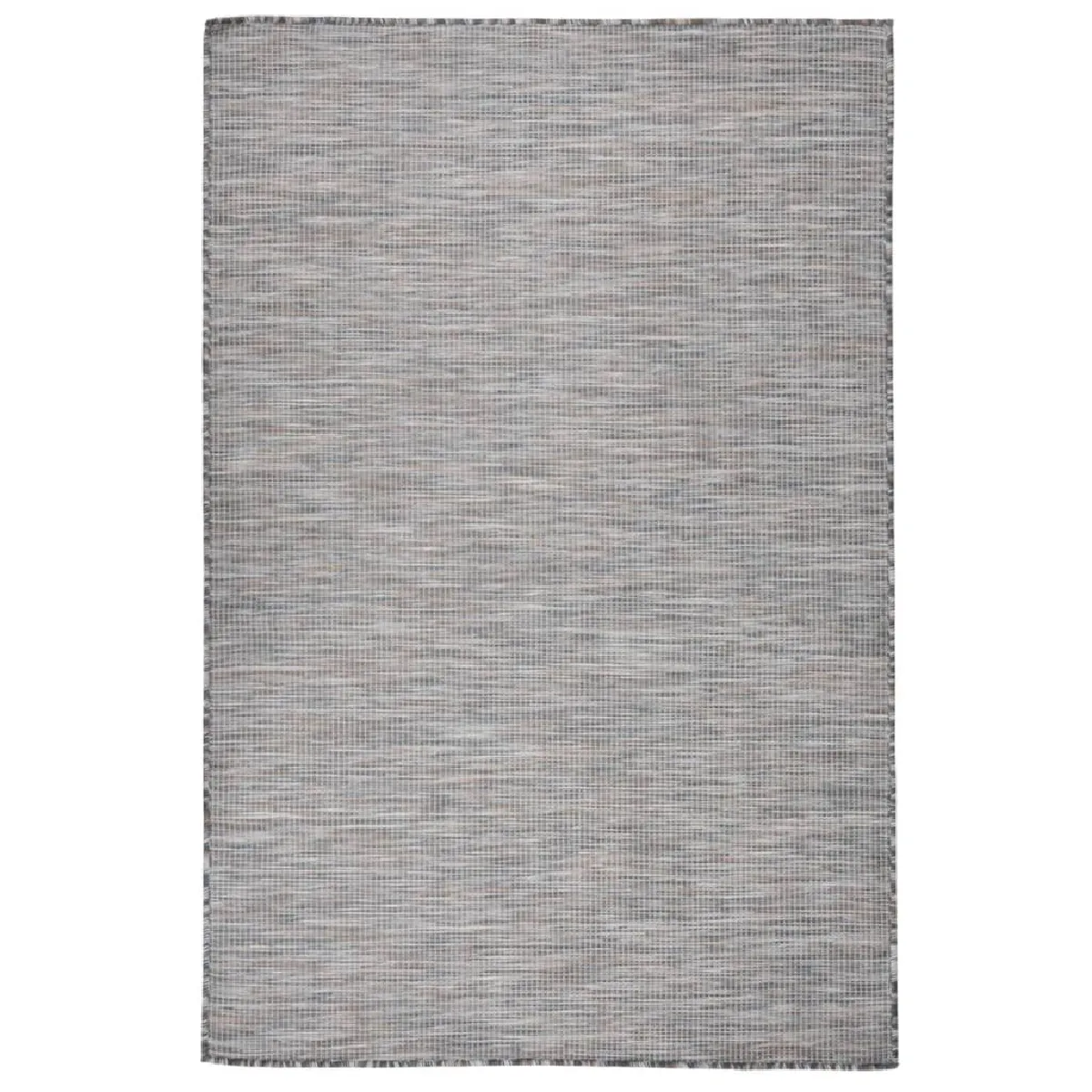 Vidaxl Marron/Bleu Tapis D'extérieur - Et