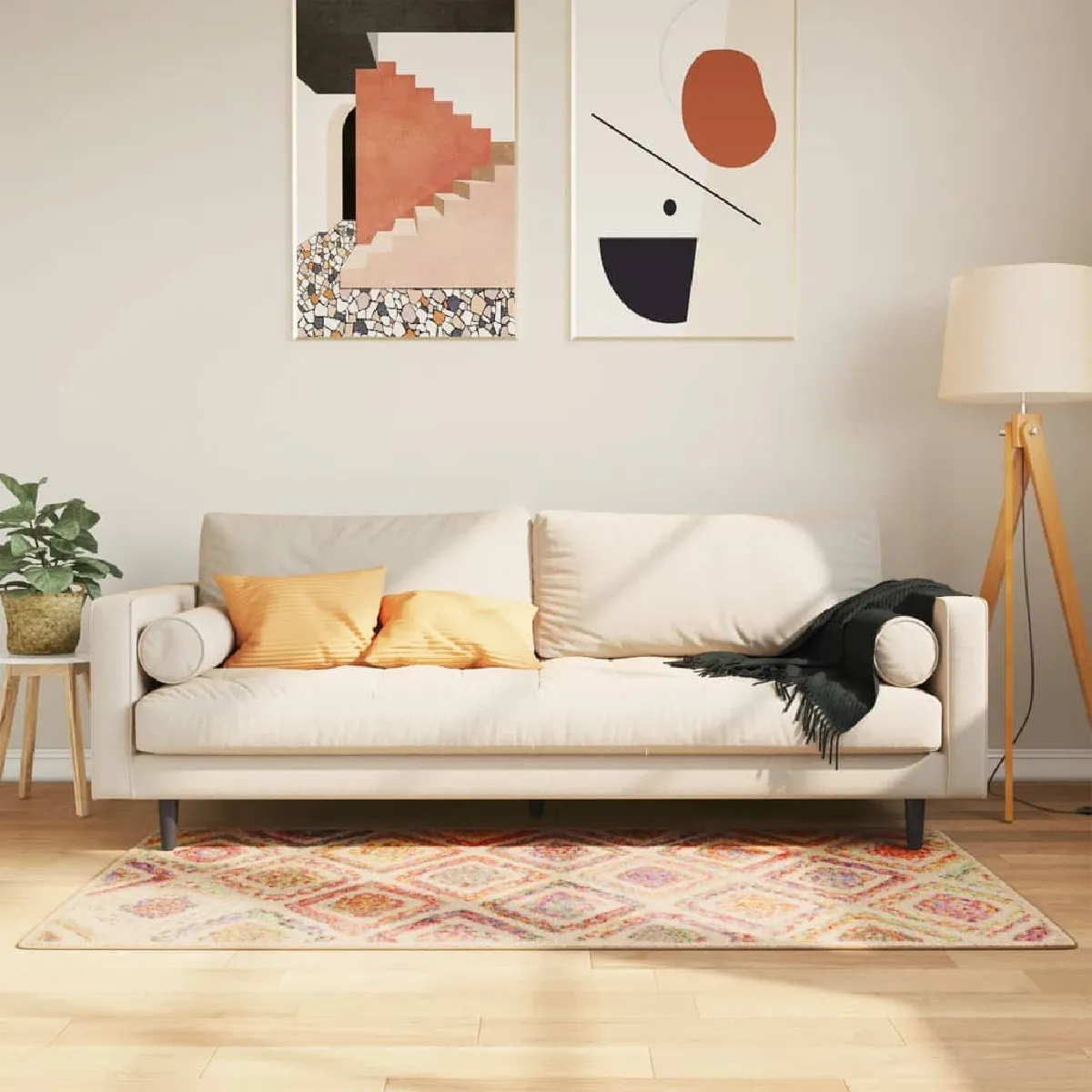 VIDAXL - Tapis de salon - Lavable - Antidérapant - 80 x 150 cm - Image 2