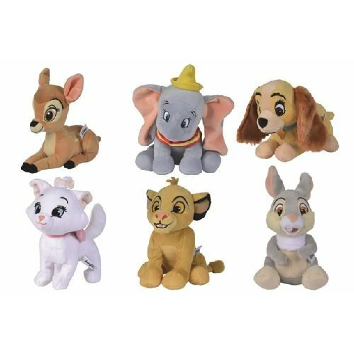 Disney Amis Animaux Peluche 20 cm