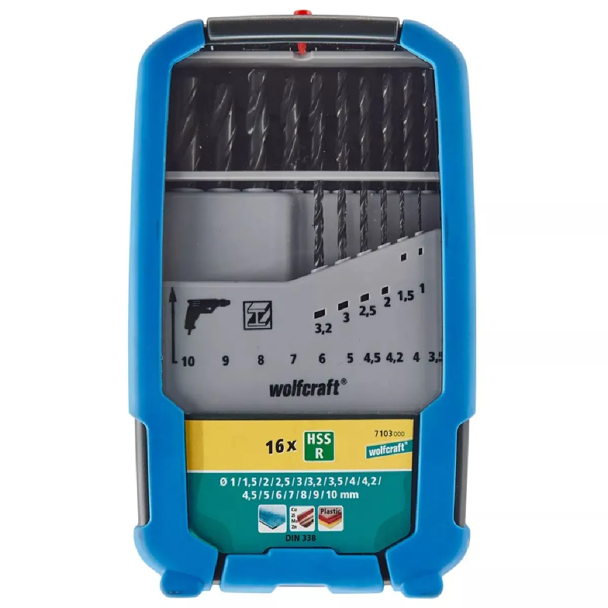 Wolfcraft Jeu De Forets 16 Pièces