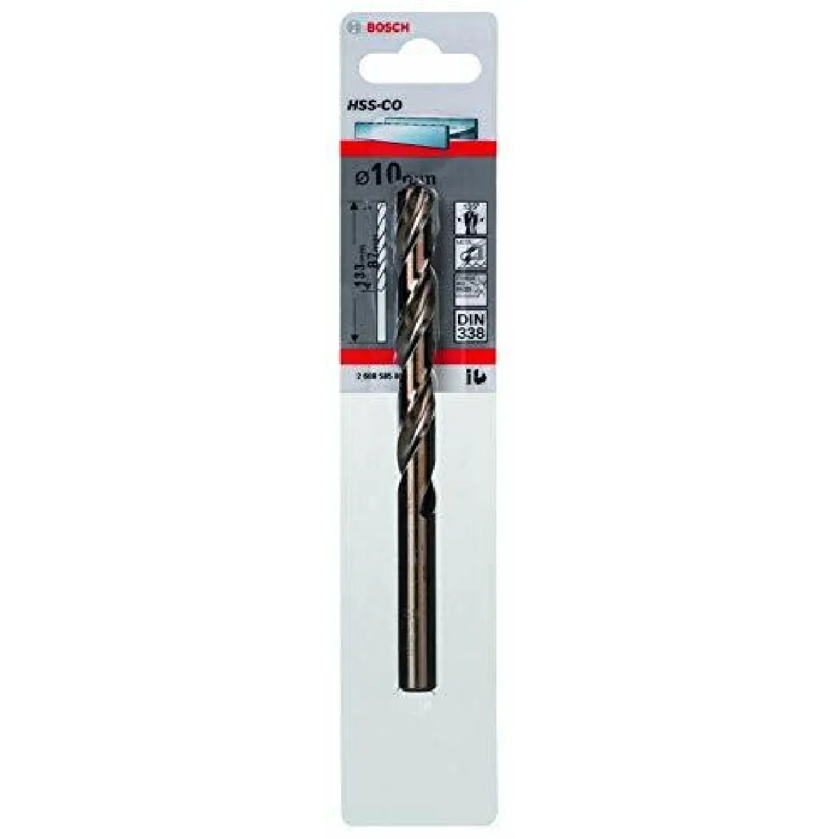 Bosch Foret hélicoïdal HSS Co Ø 10mm