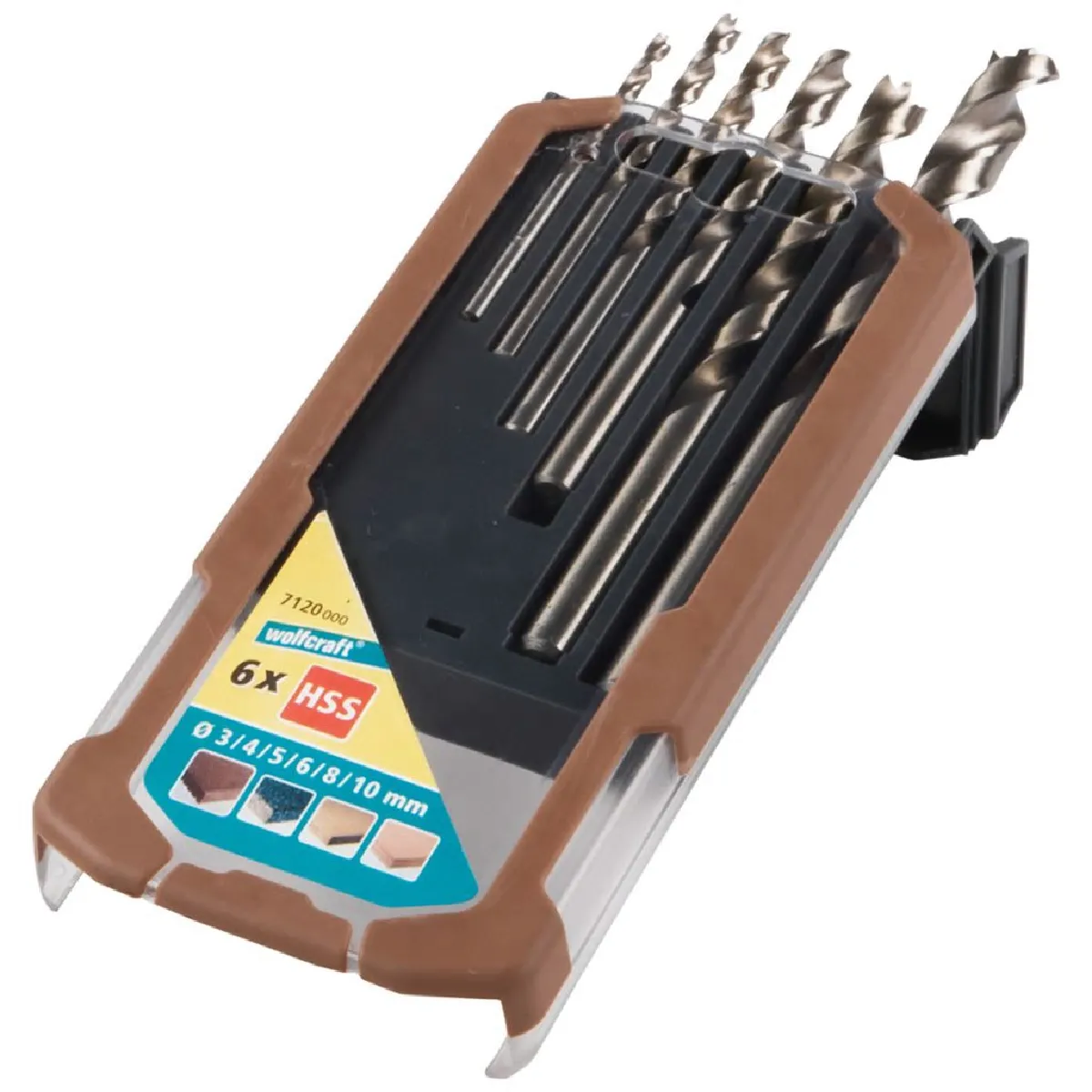 Wolfcraft Jeu De Forets Bois 6 Pcs