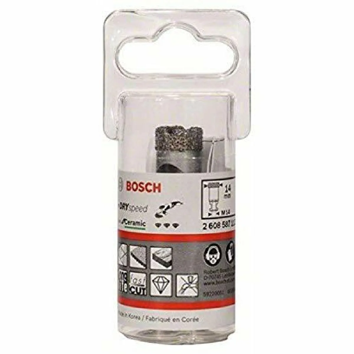 Bosch Foret diamant à sec Dry Speed - Ø14mm