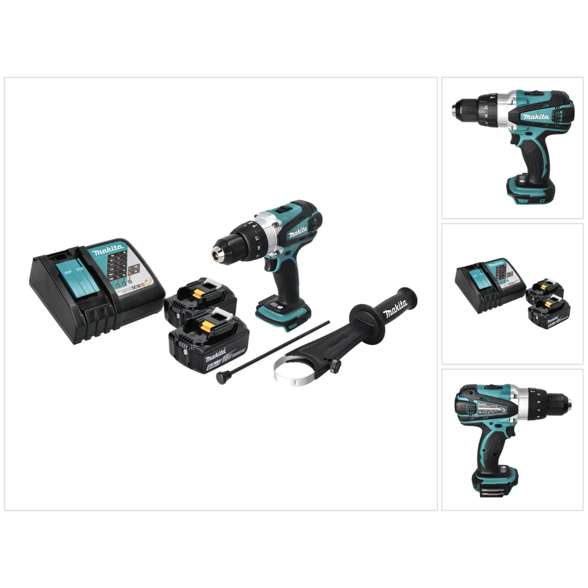 Makita DHP 458 RMJ - vue 8