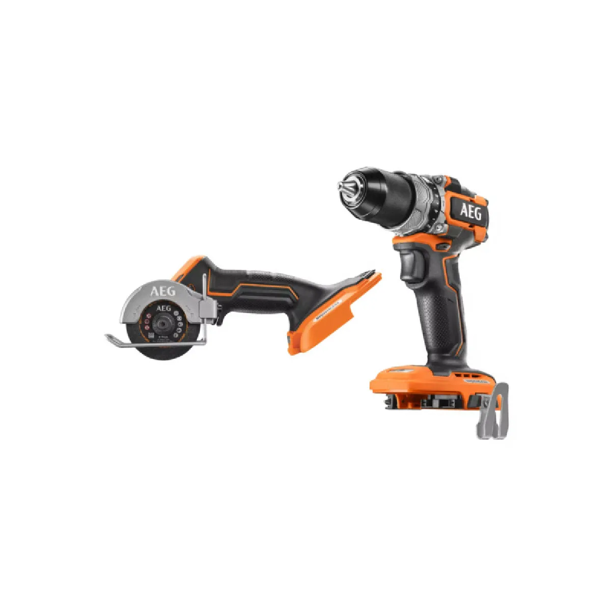 Pack AEG Perceuse à percussion + Mini scie 18V