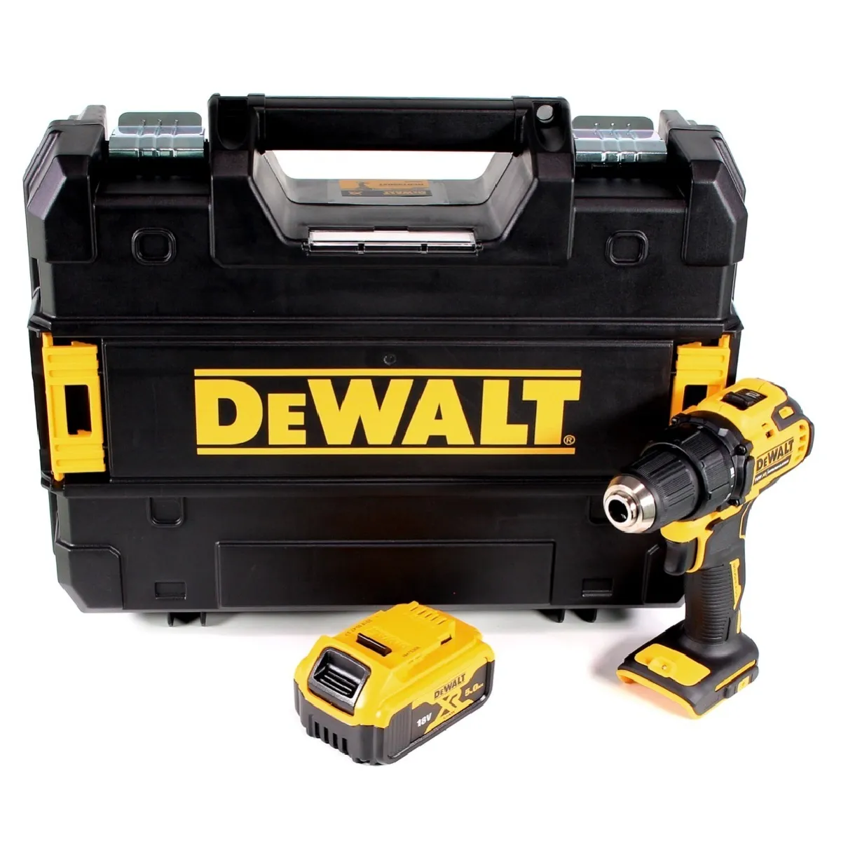 DeWalt DCD708NT Perceuse visseuse sans fil 18V Li Ion Brushless + Coffret sans batterie sans chargeur - vue 3