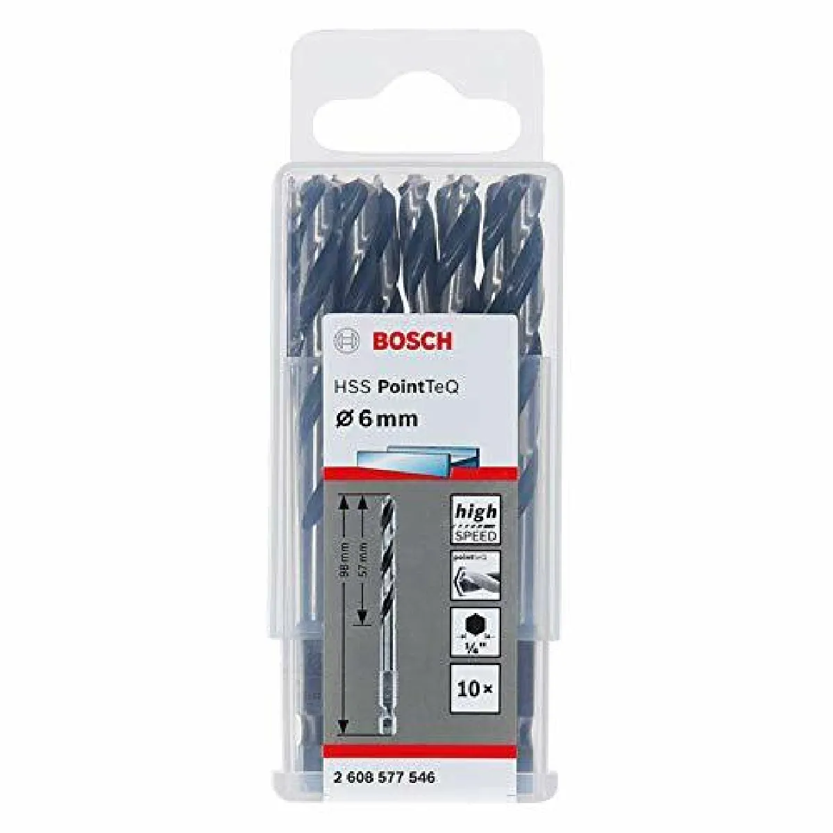 BOSCH Foret hélicoïdal HSS PointTeQ - vue 4