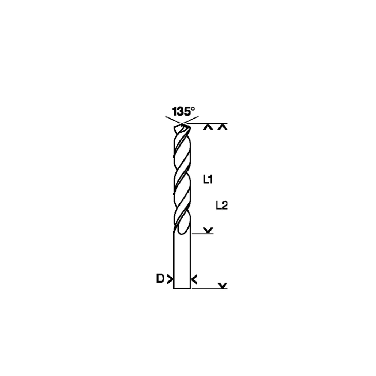 Bosch Foret Métaux HSS G 4.5mm