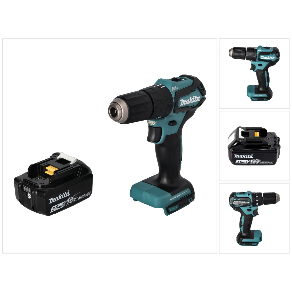 Makita Pack Énergie Li ion BL1850B - vue 2