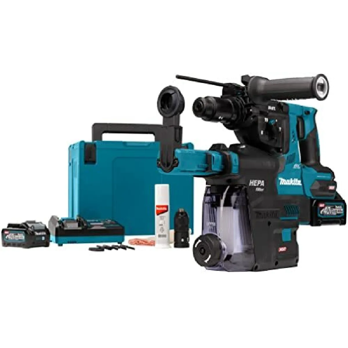 Marteau Perforateur Sans Fil Makita HR004GM202 – 40V XGT, 2,9J, Coffret - vue 4