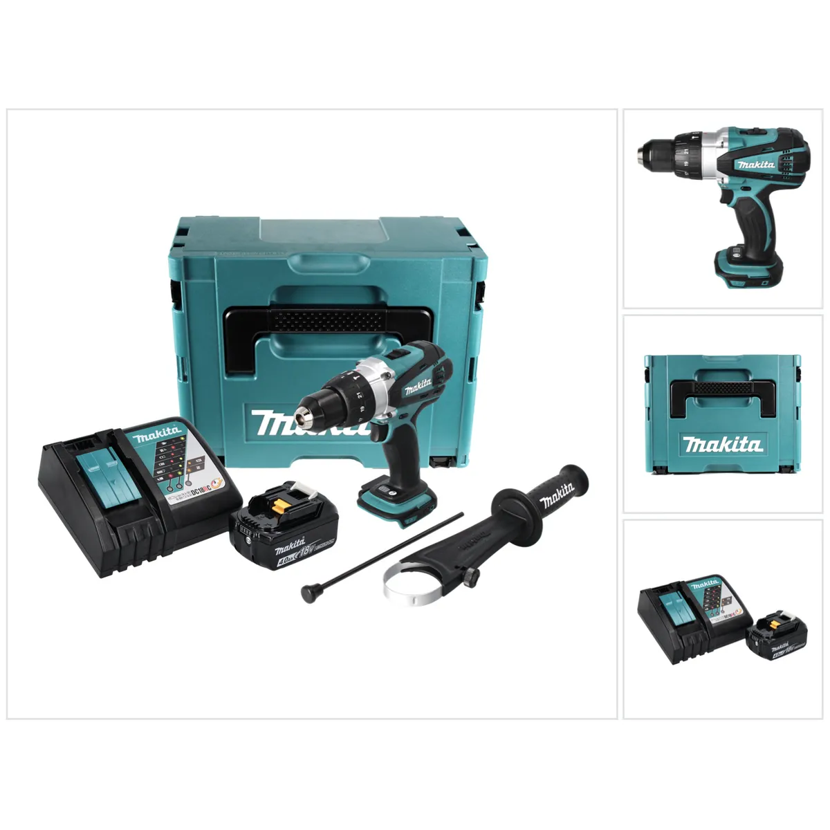 Makita DHP 458 RMJ - vue 4