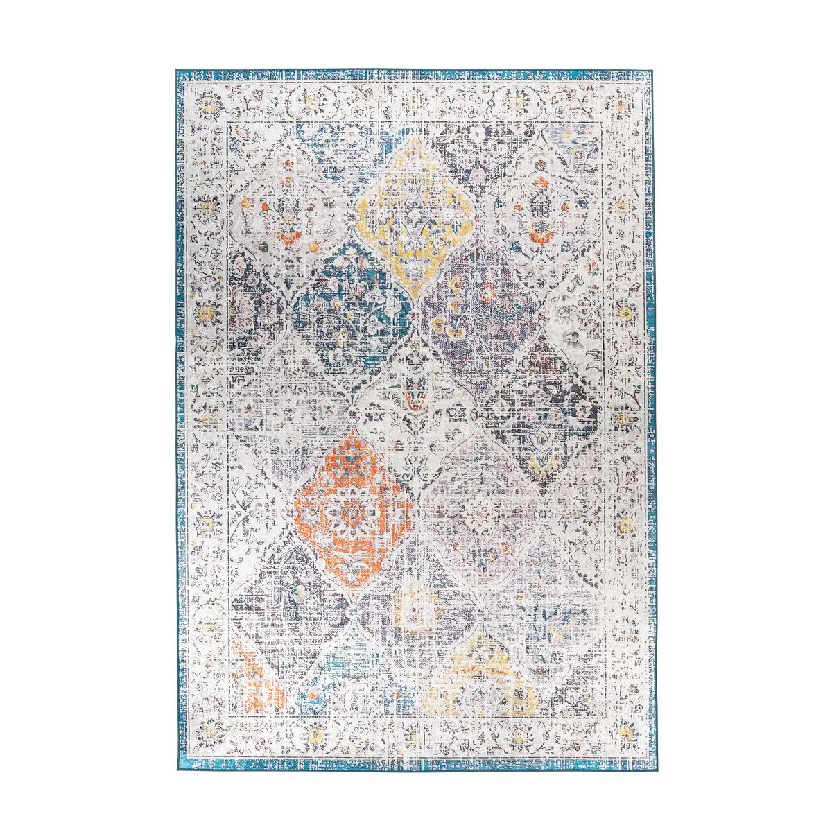 Paris Prix Tapis Vintage - Plusieurs Tailles - Multicolore