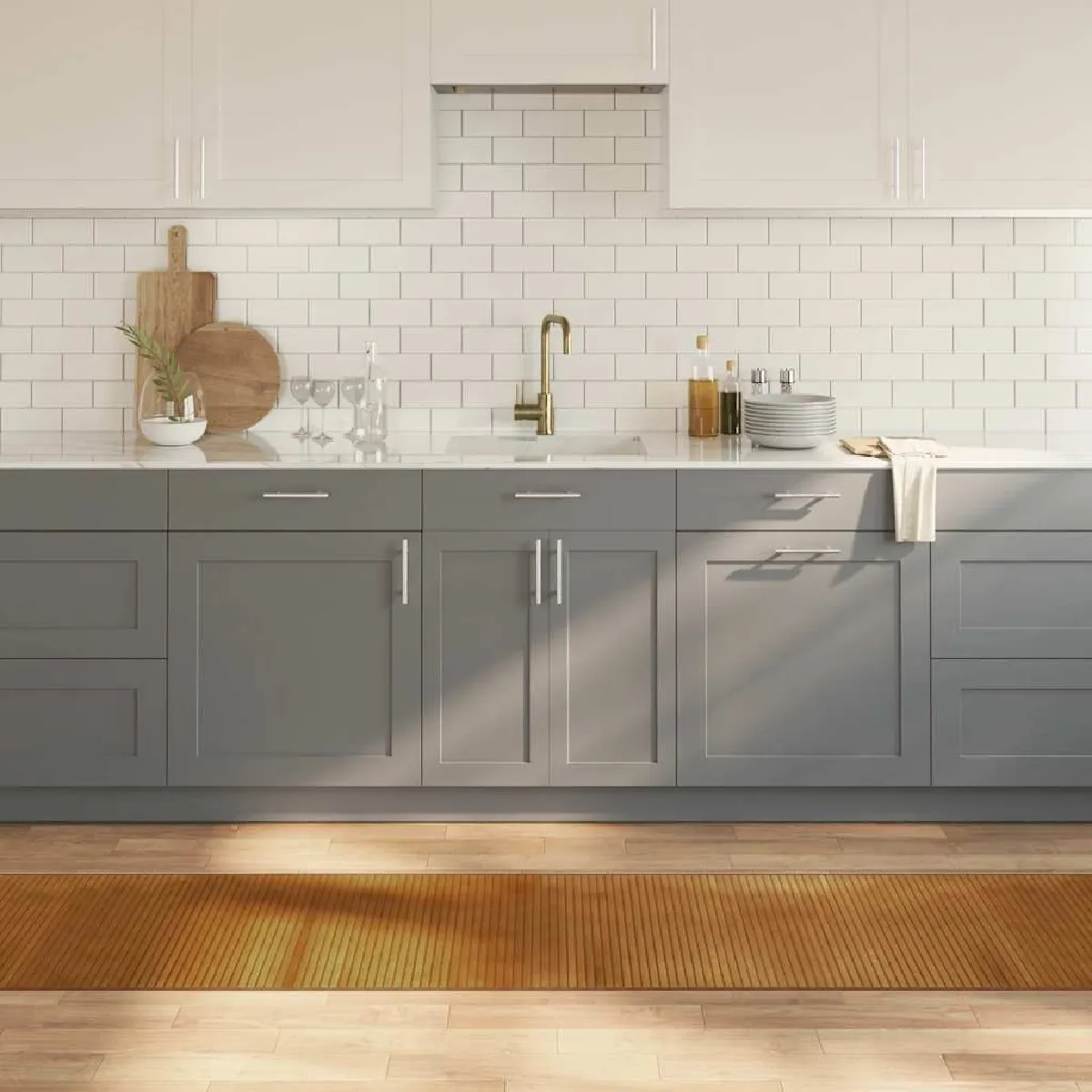 vidaXL Tapis en bambou - vue 4