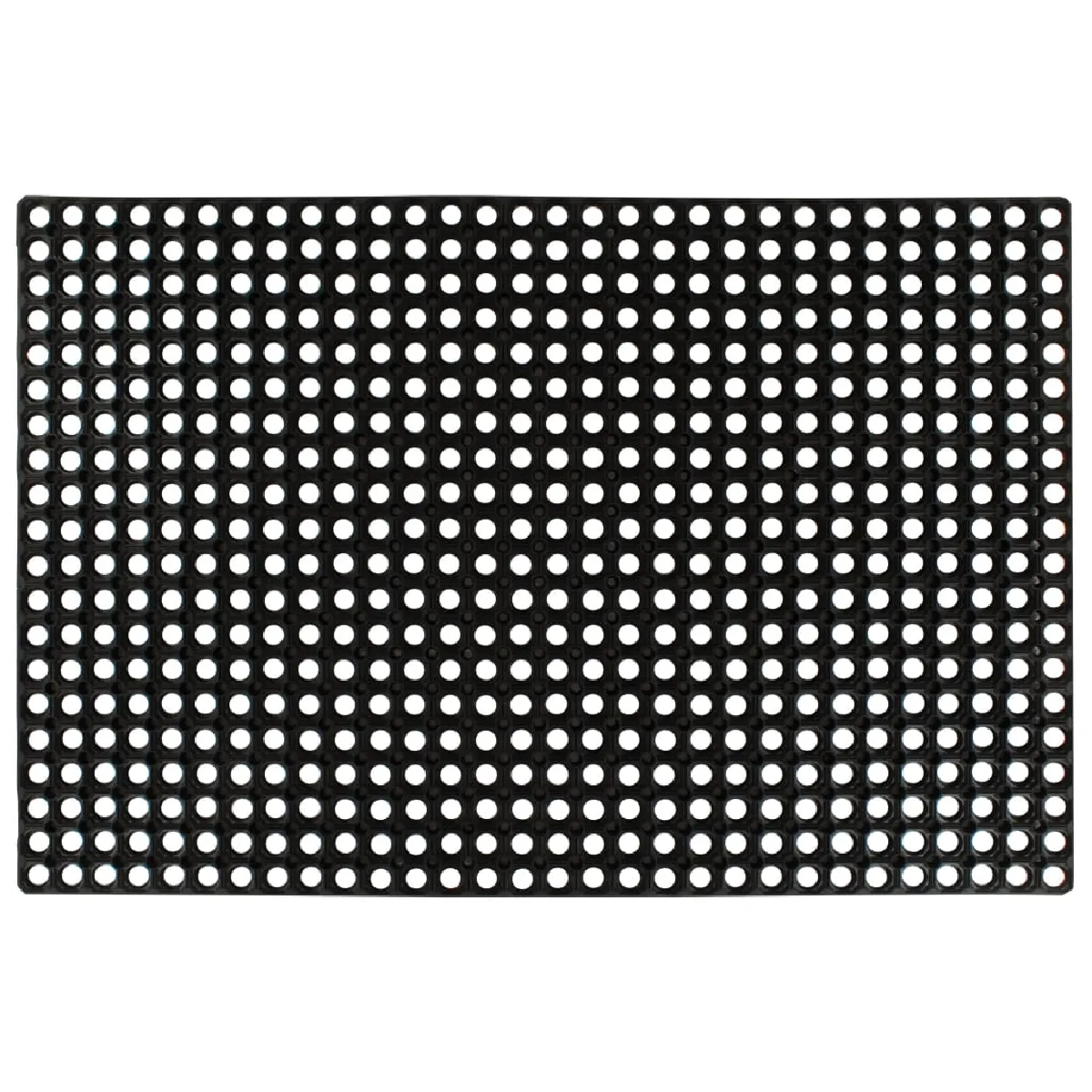 Vidaxl Noir Rubbermat 16 Mm 80X120 Cm246603 - Image 2