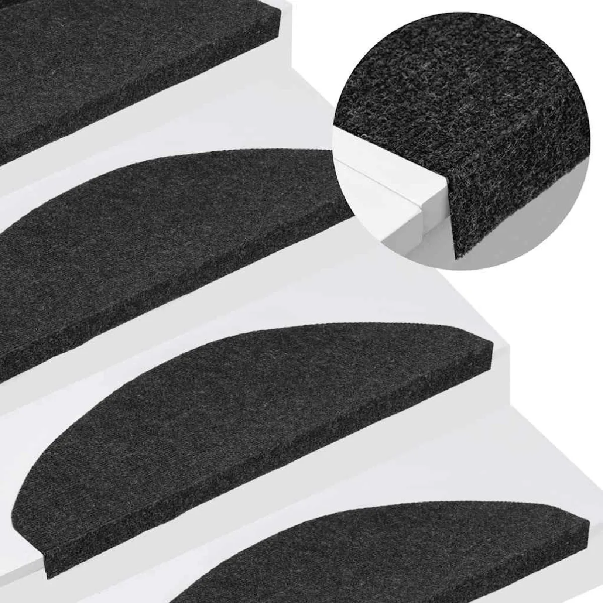 VidaXL Tapis d'Escalier Autocollants - vue 2