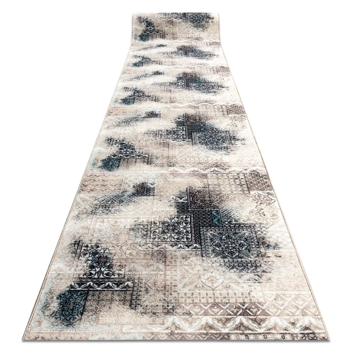 Tapis de couloir PATCHWORK vintage - vue 4