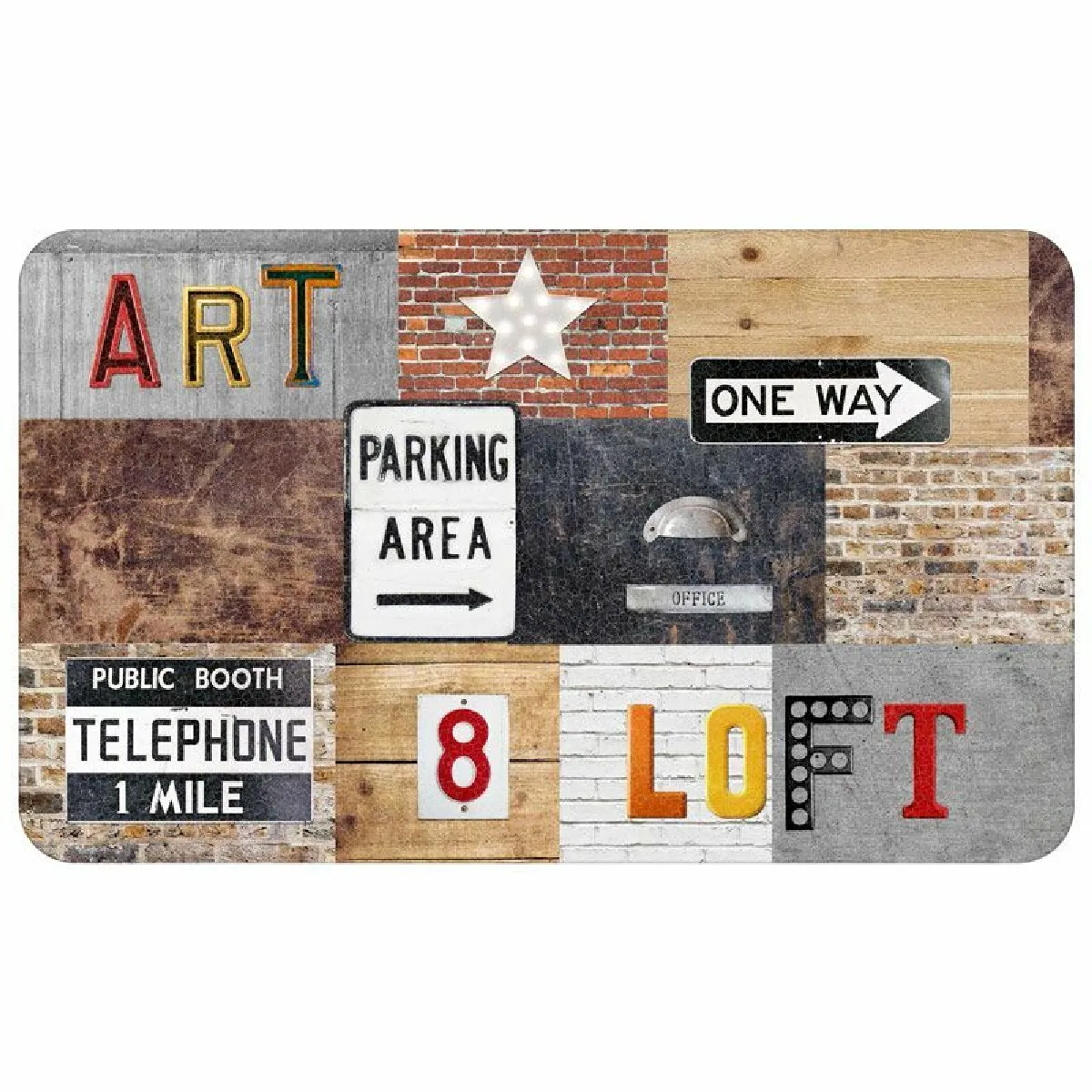 Paris Prix Loft - 45 X 75 Cm - Multicolore