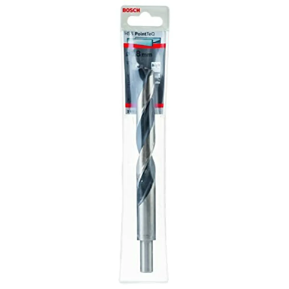 Bosch Foret hélicoïdal HSS PointTeQ 18 0 mm court à queue décolletée 2608577313 - vue 2