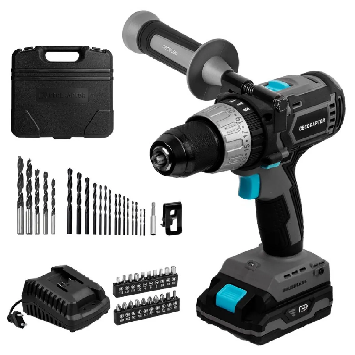 Non Communiqué Perceuse Cecotec Cecoraptor Perfect Impactdrill 2020 Brushless Ultra - Image 4