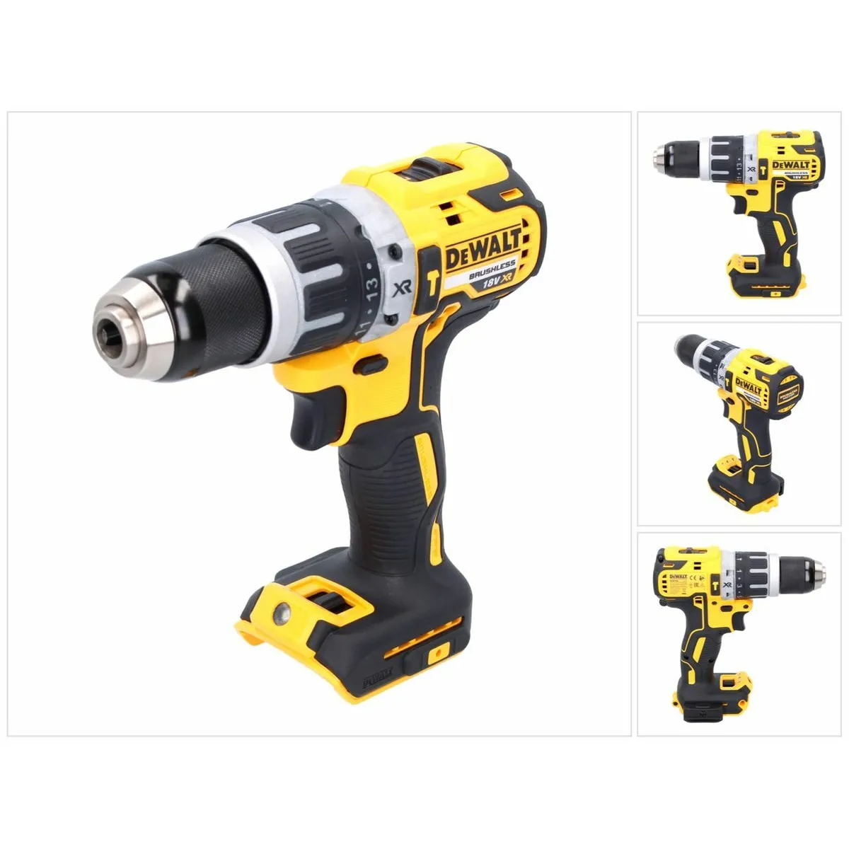 Perceuse Visseuse à percussion DEWALT DCD796N 18 V XR Brushless sans batterie ni chargeur - vue 2