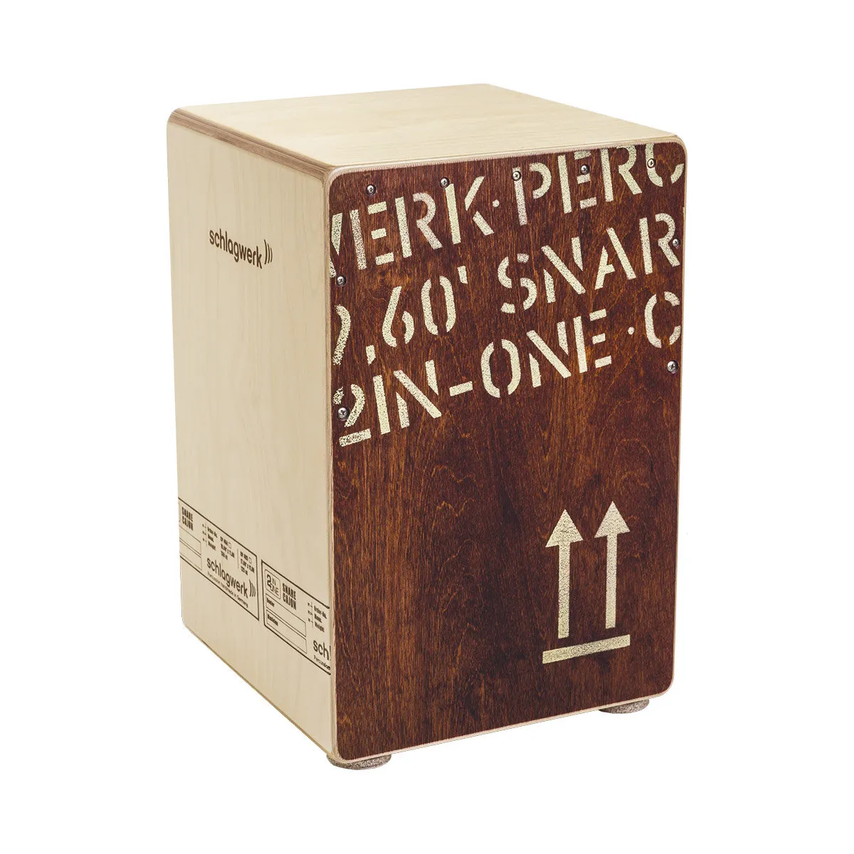 Schlagwerk Rouge Cajon Cp403red - 45 Cm