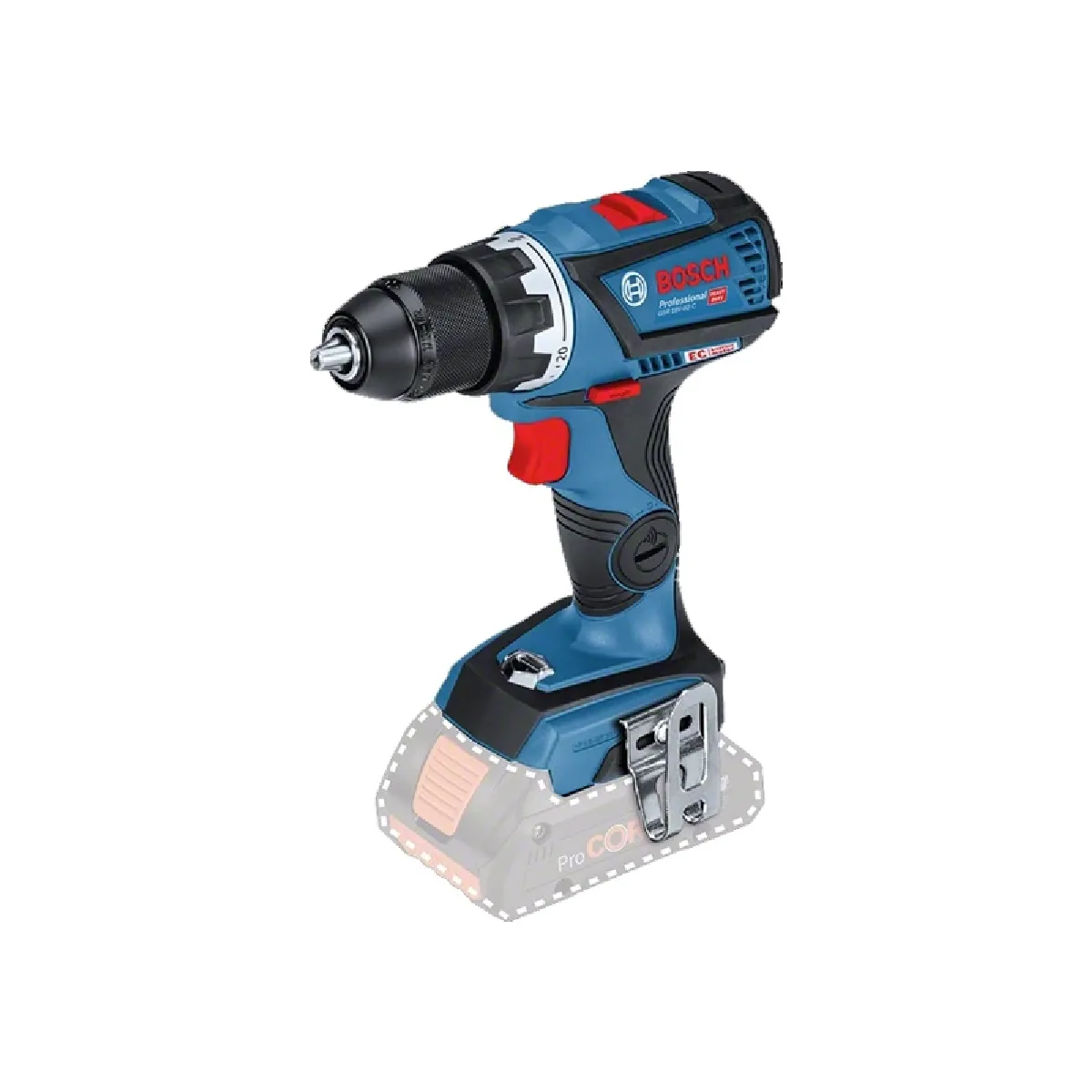 Bosch GSR 18V 60 C - vue 2