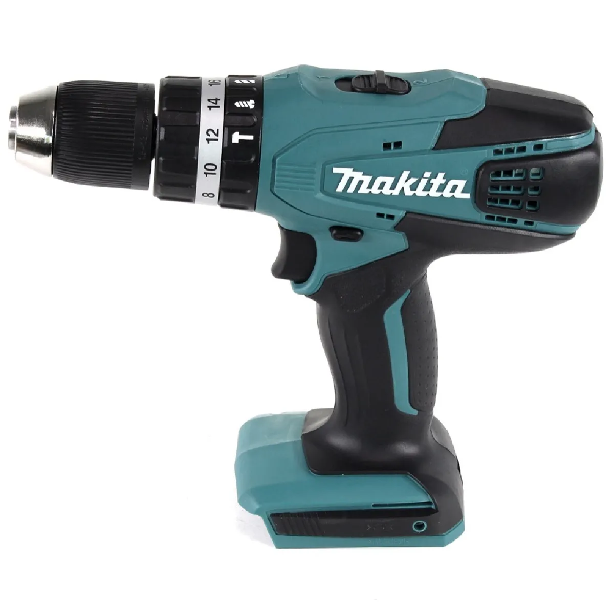 Perceuse visseuse à percussion 18 V Li Ion 1 1 Ah Ø 13 mm Makita HP457DWE - vue 2