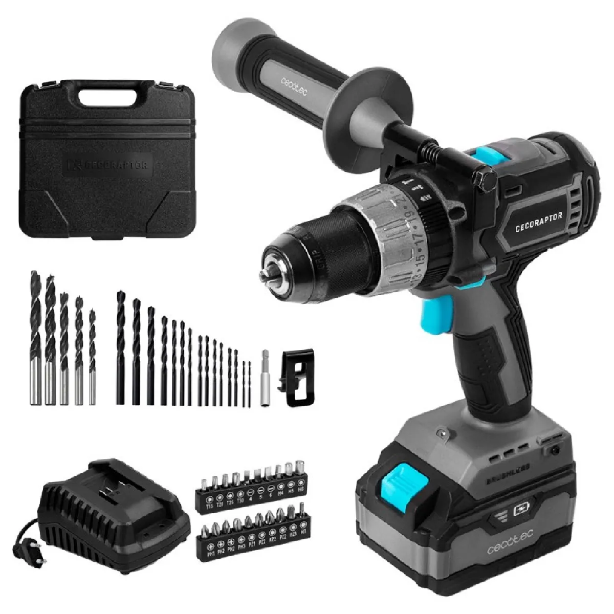 Cecotec Perceuse Cecoraptor Perfect Impactdrill 4020 Brushless Ultra - Image 3
