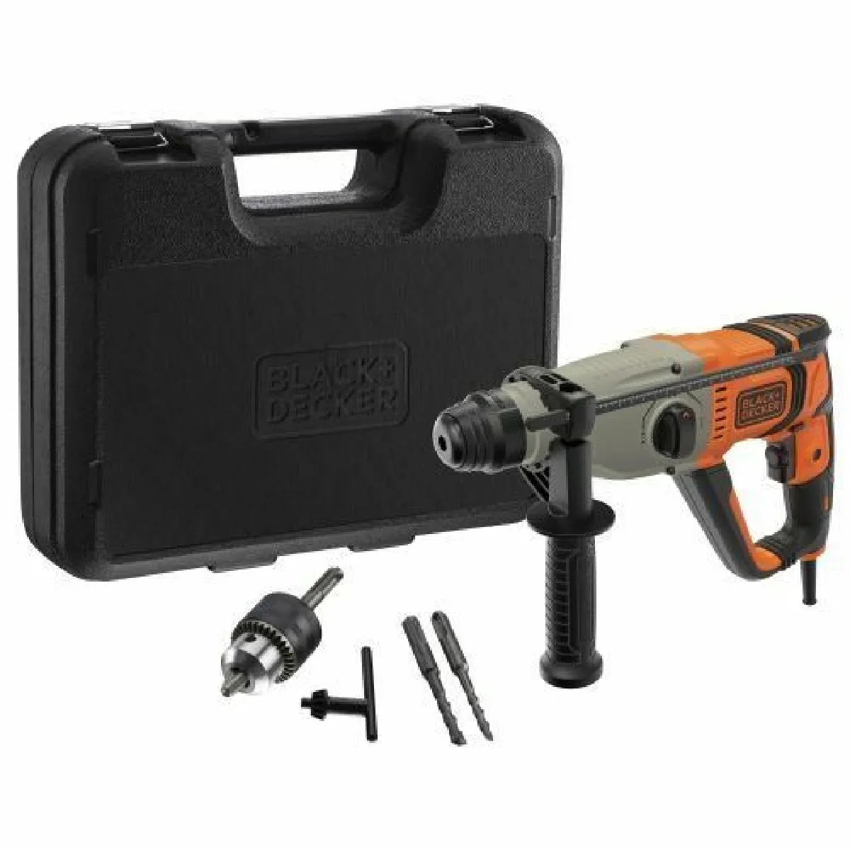 Non Communiqué Marteau Combiné Sds-Plus 800W Avec Étui Black&Decker - Image 3