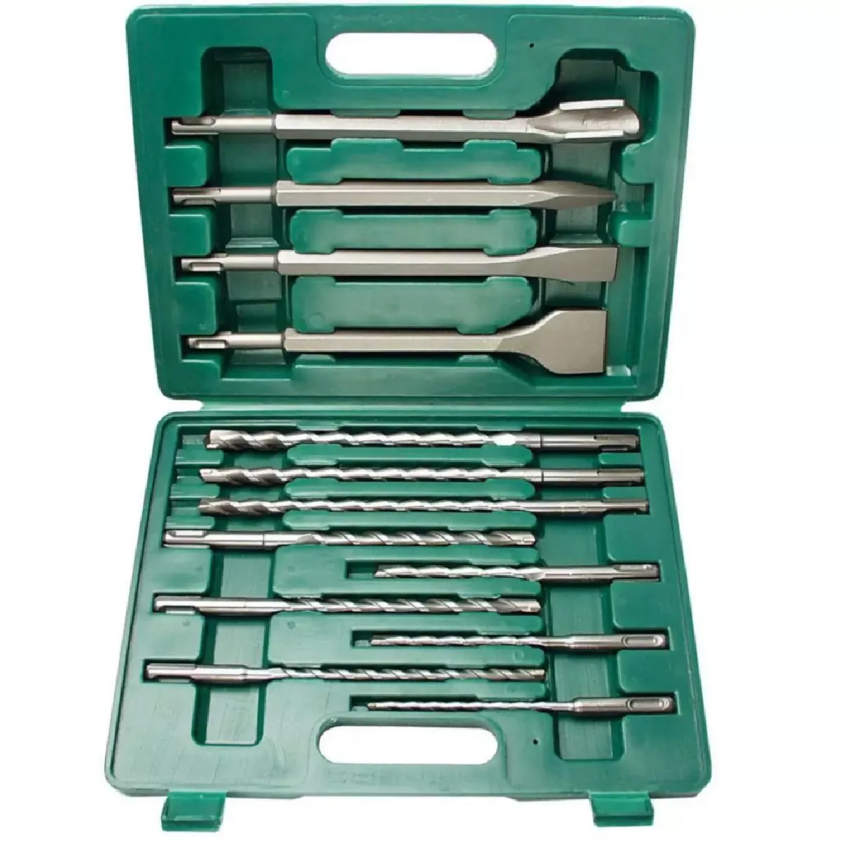 Brüder Mannesmann Kit De Forets & Burins Sds Plus, 13 Pièces - Image 3