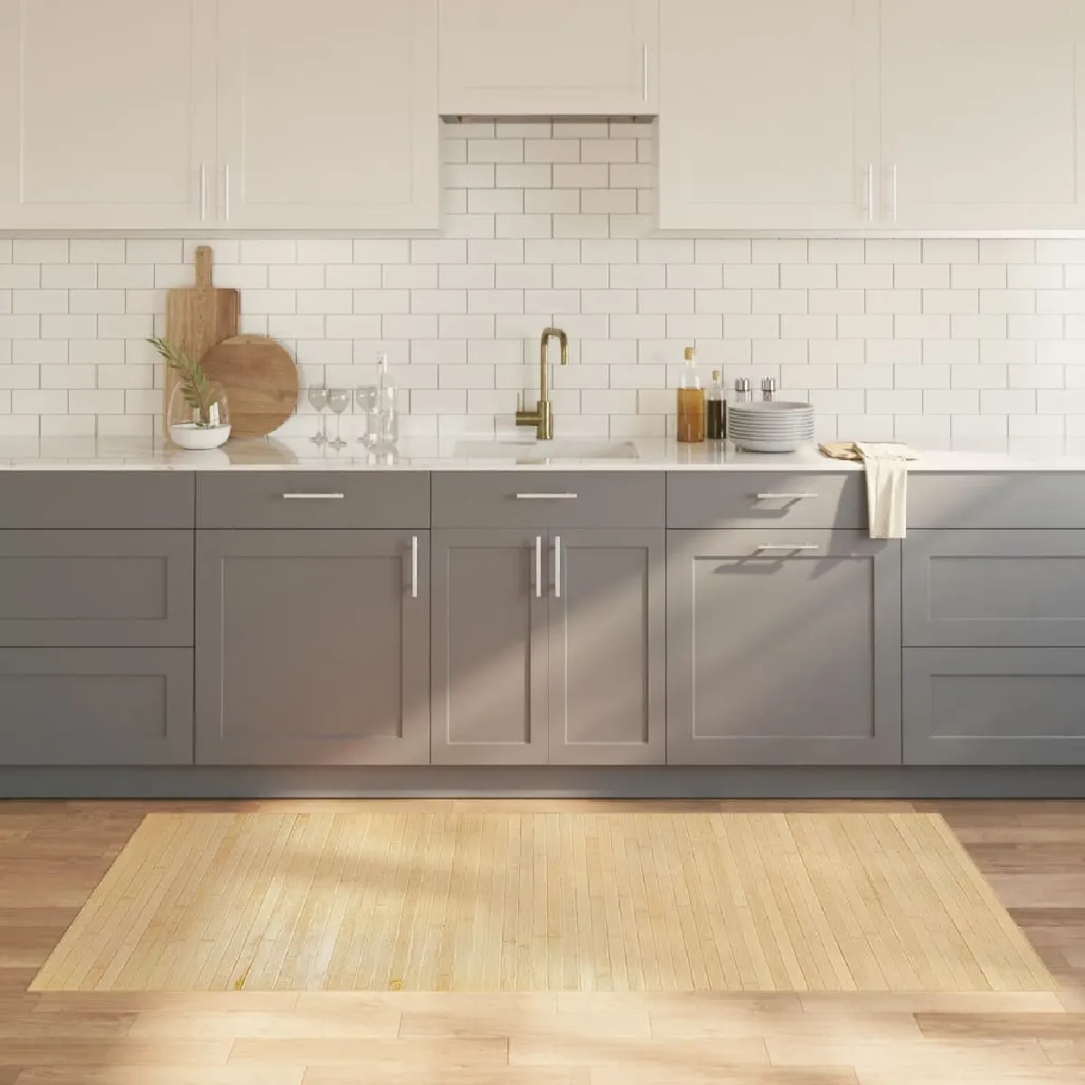 vidaXL Tapis rectangulaire - vue 2