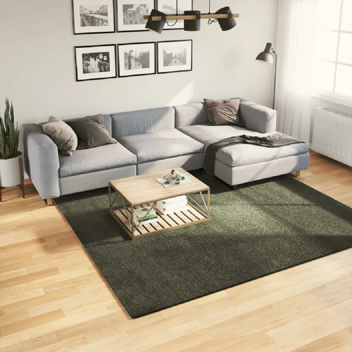 vidaXL Tapis HUARTE Forêt - vue 2