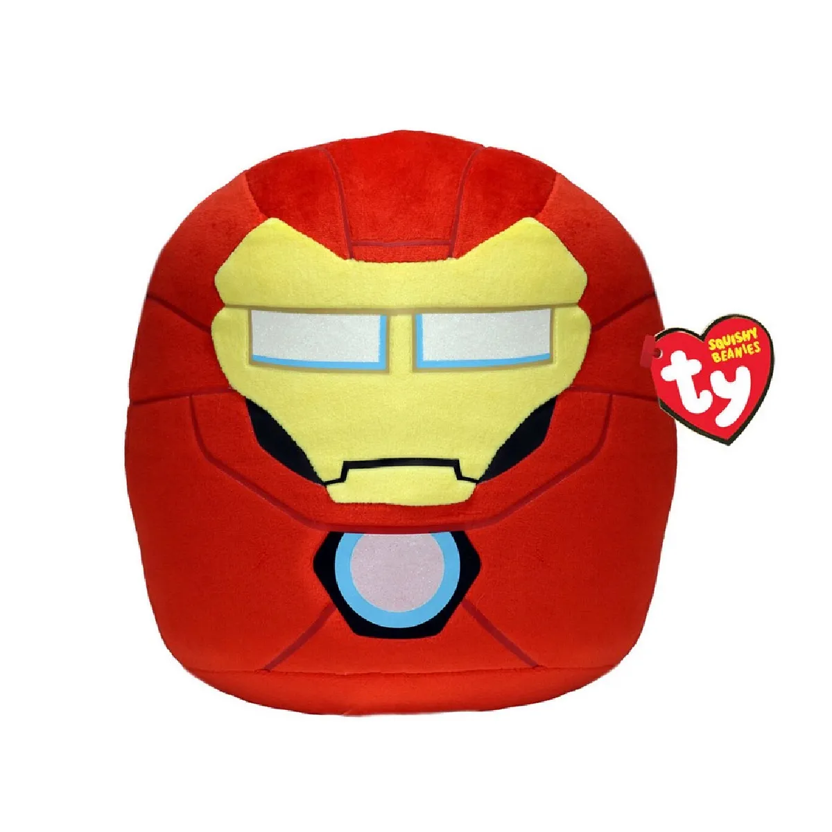 Ty - Peluche Squish-a-Boos Marvel Iron Man - Petit - Image 3