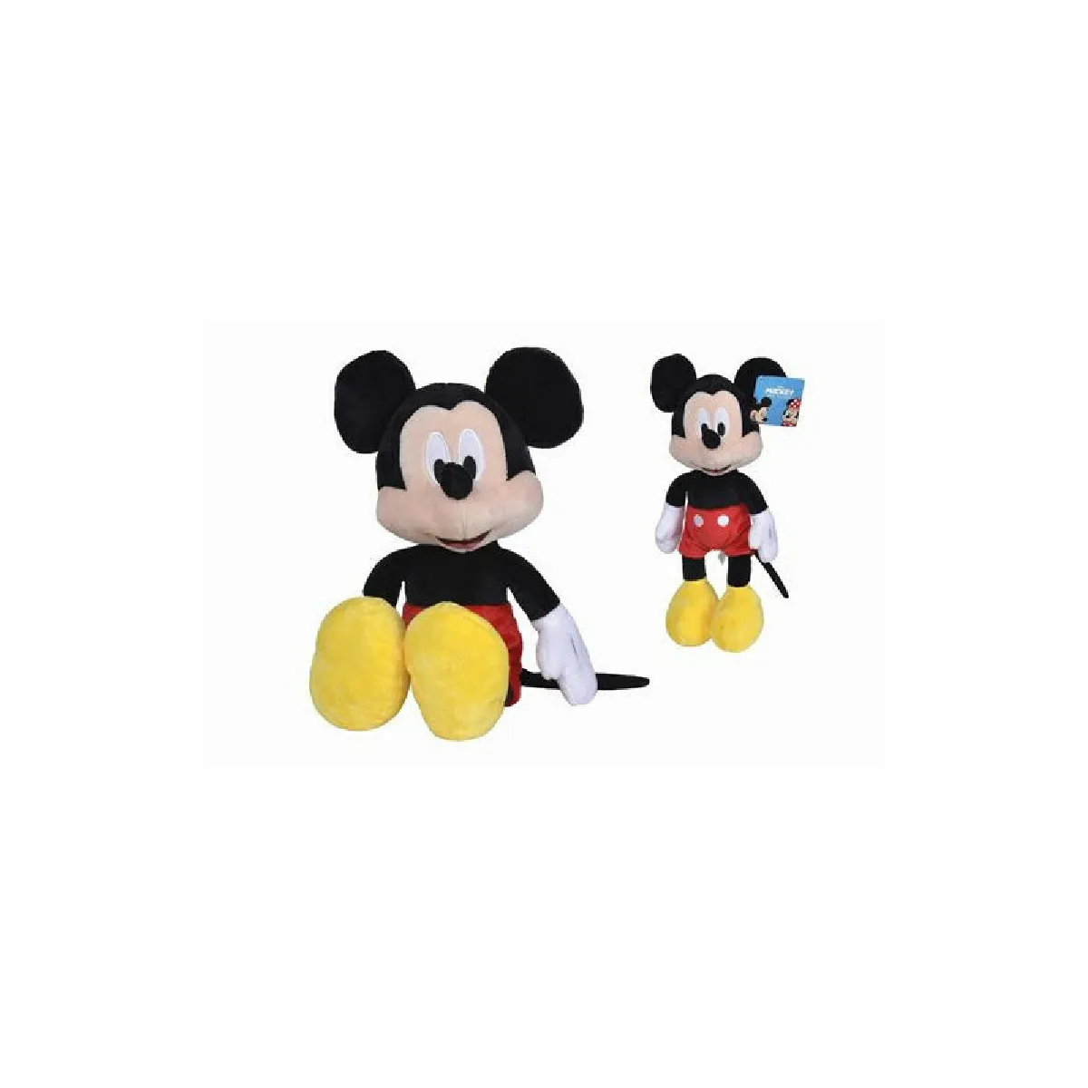 Clementoni Baby Mickey Gateos 55573 Peluche Interactive pour bébés avec laquelle Elle fera Ses Premiers Pas Enseigne Les Chiffres et Les Sons d'animaux à partir de fabriquée en Italie - vue 5