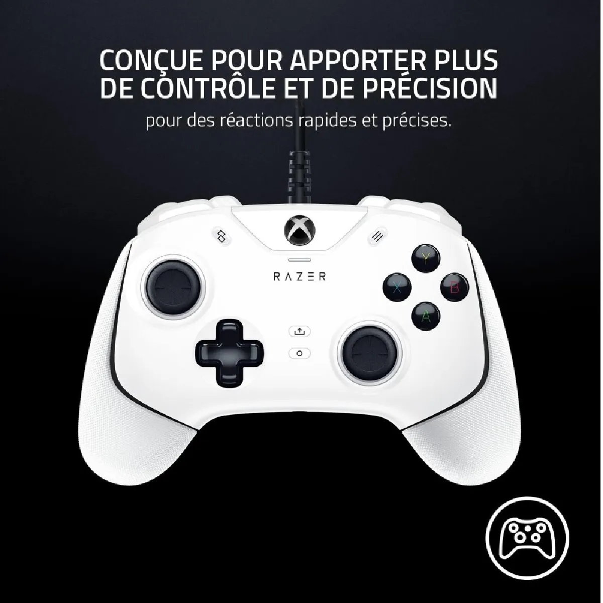 Razer Blanc Wolverine V2 Gamepad