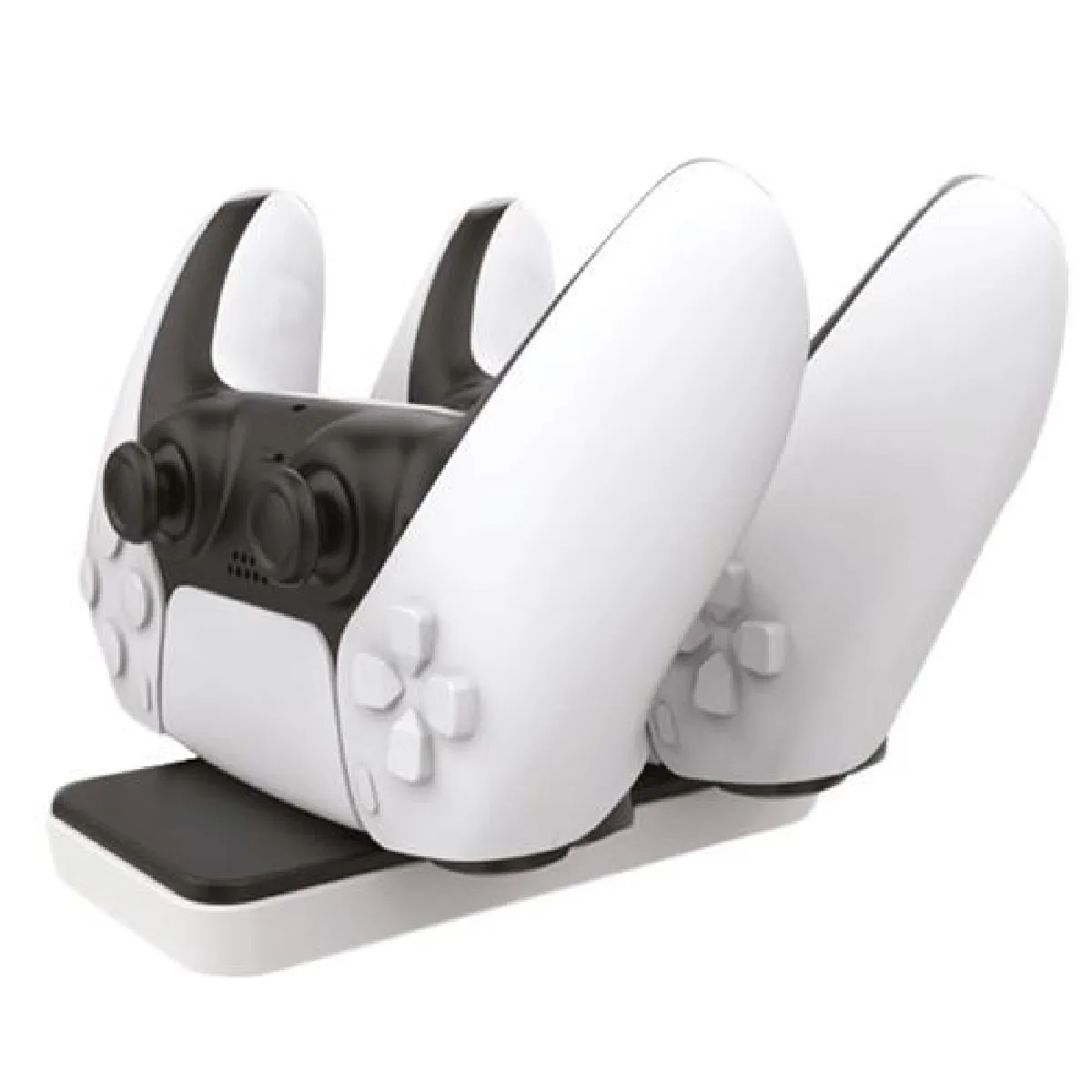 Alpha Omega Players Noir Dock De Charge Pour Ps5 Blanc Et - Image 2
