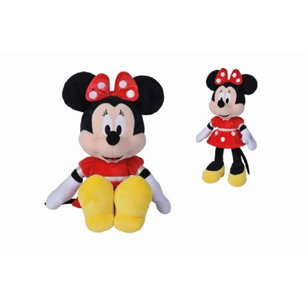 Nicotoy Rouge Peluche Minnie Disney
