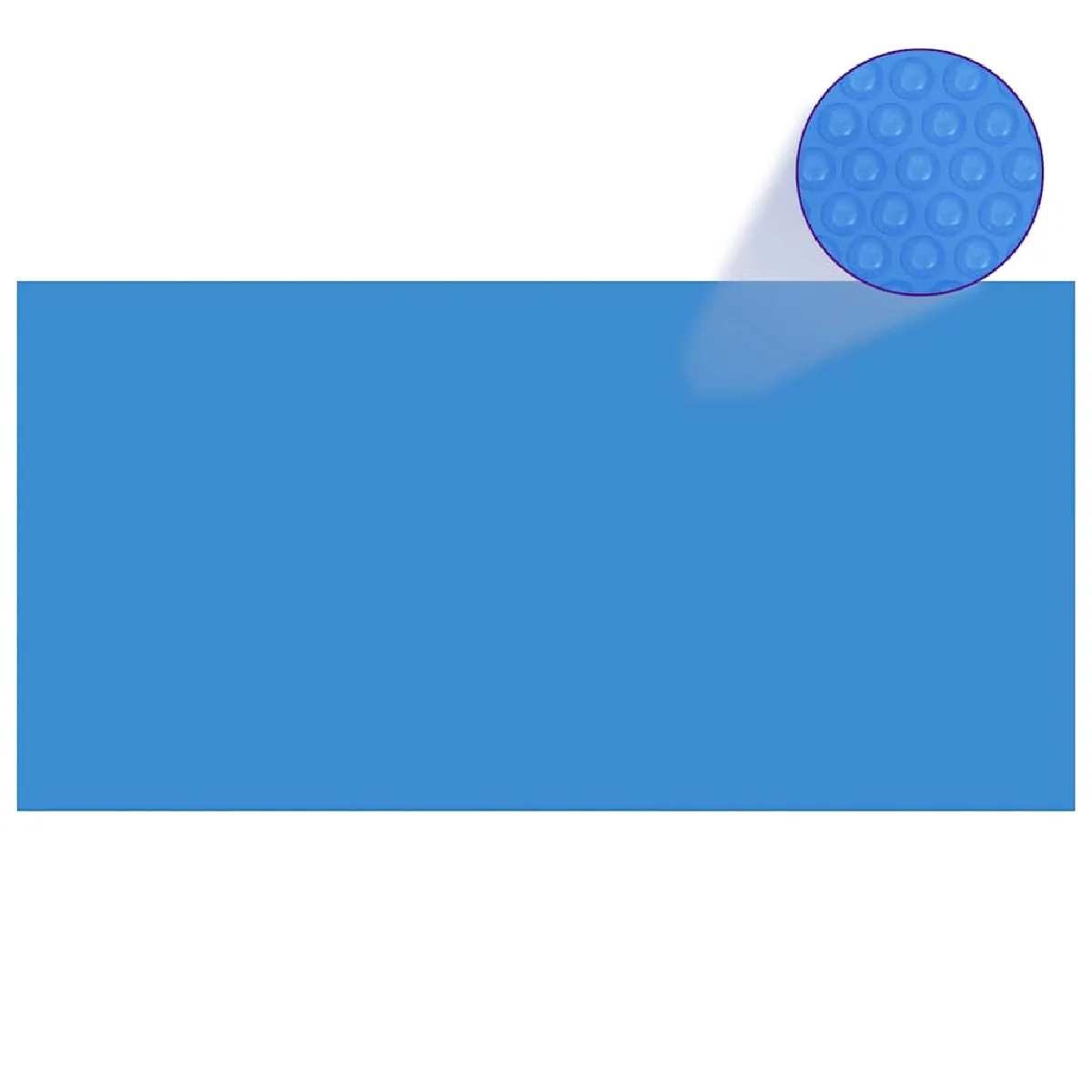 vidaXL Couverture de piscine 600 x 300 cm PE