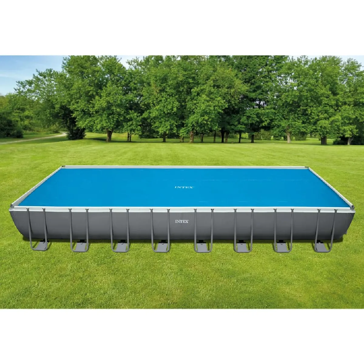 INTEX Couverture solaire de piscine 960x466 cm