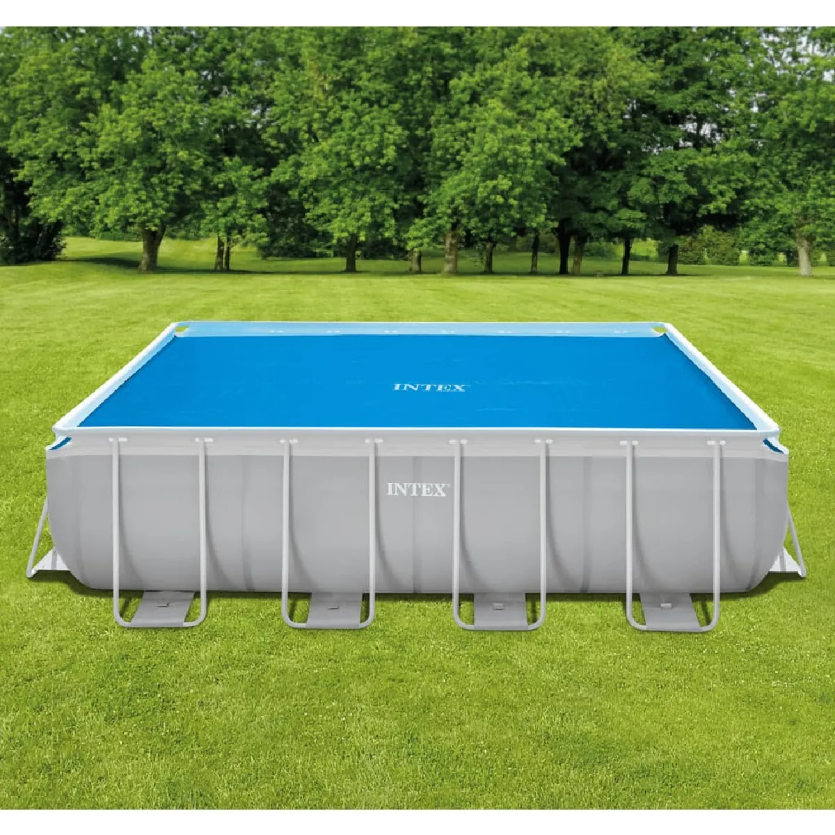 INTEX Couverture solaire de piscine 476x234 cm