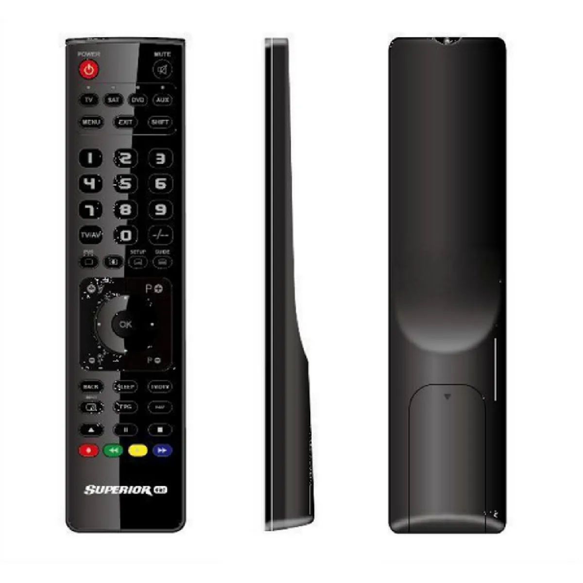 GENERIQUE - Télécommande Universelle - 4 en 1 - TV SAT TNT DVD VCR - Image 3