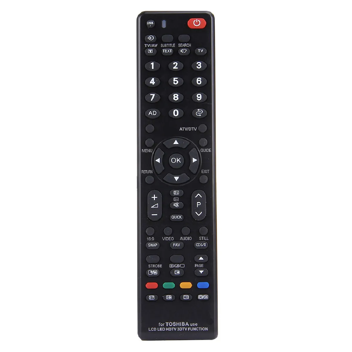 Yonis Télécommande Universelle Télévision Toshiba