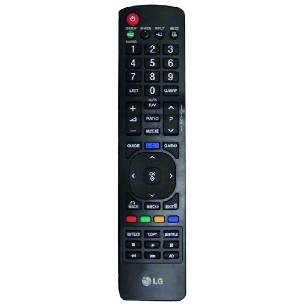 Télécommande pour TVDVDSAT LG