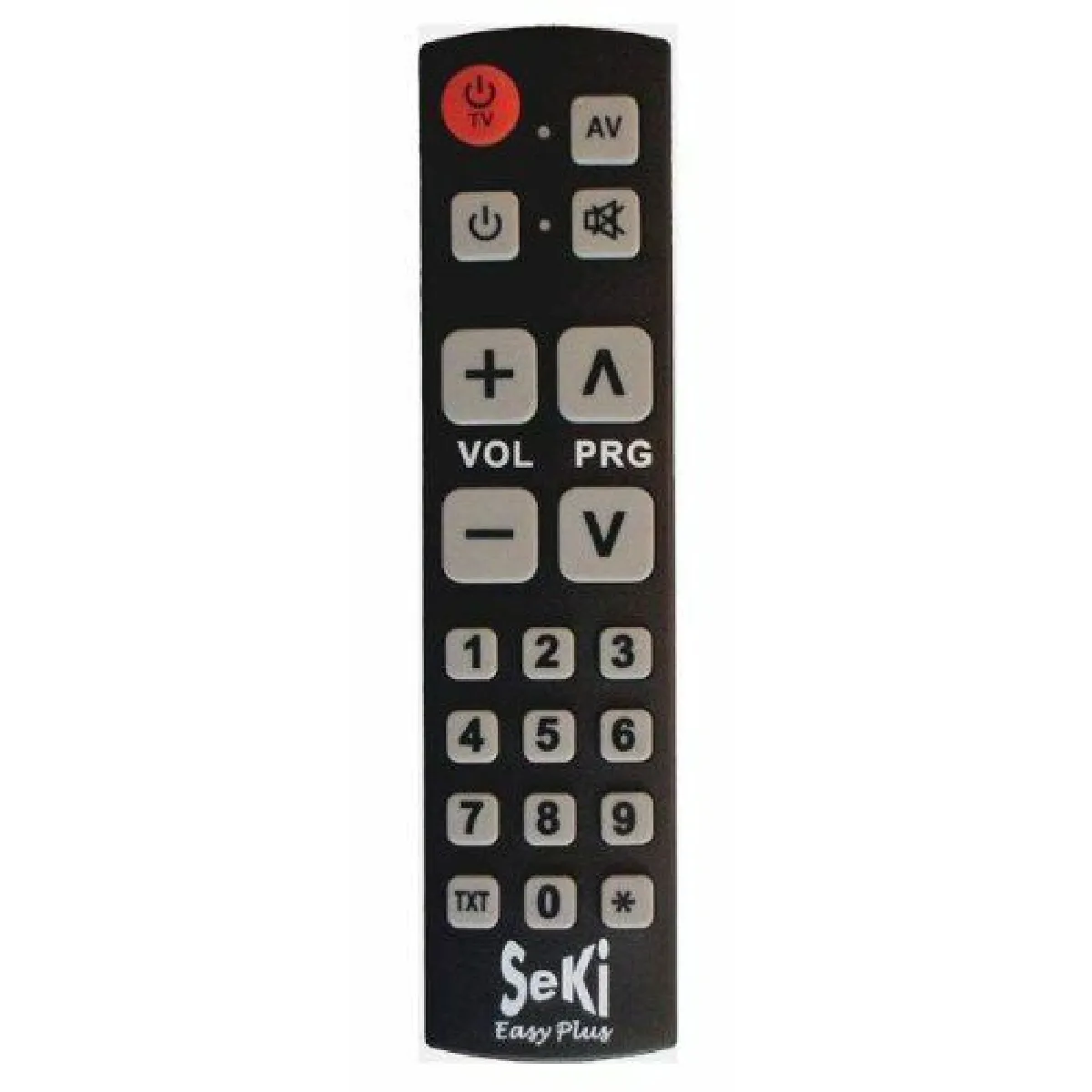 Non Communiqué Noir Seki Easyplus Adaptative Télécommande Universelle - Image 3