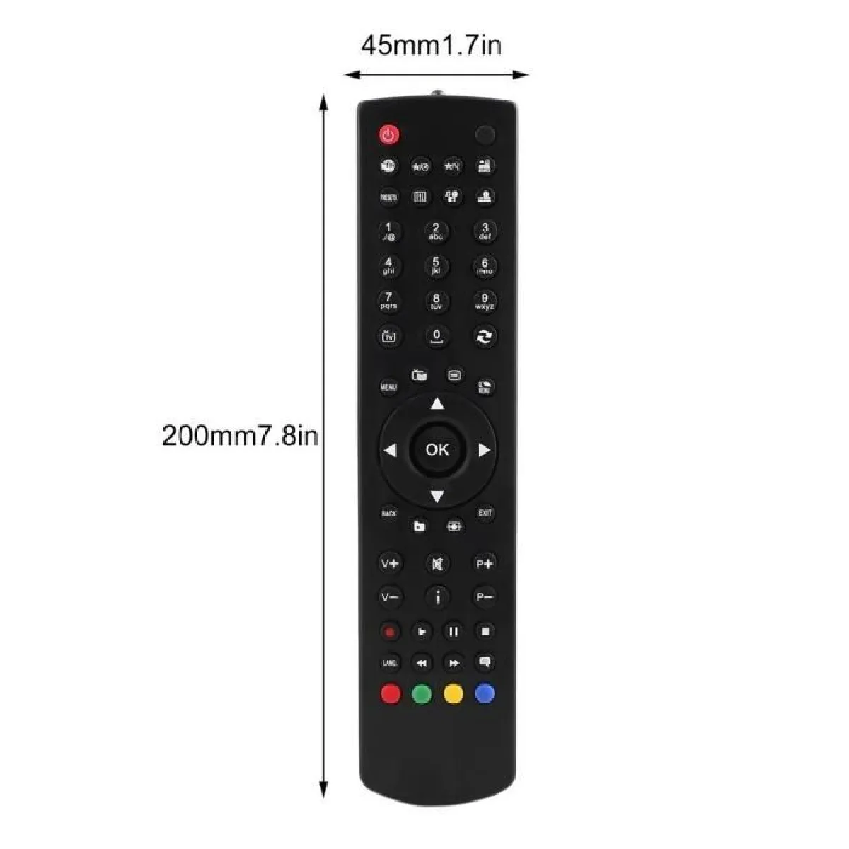 VESTEL  t&eacute;l&eacute;commande TV universelle RC1912