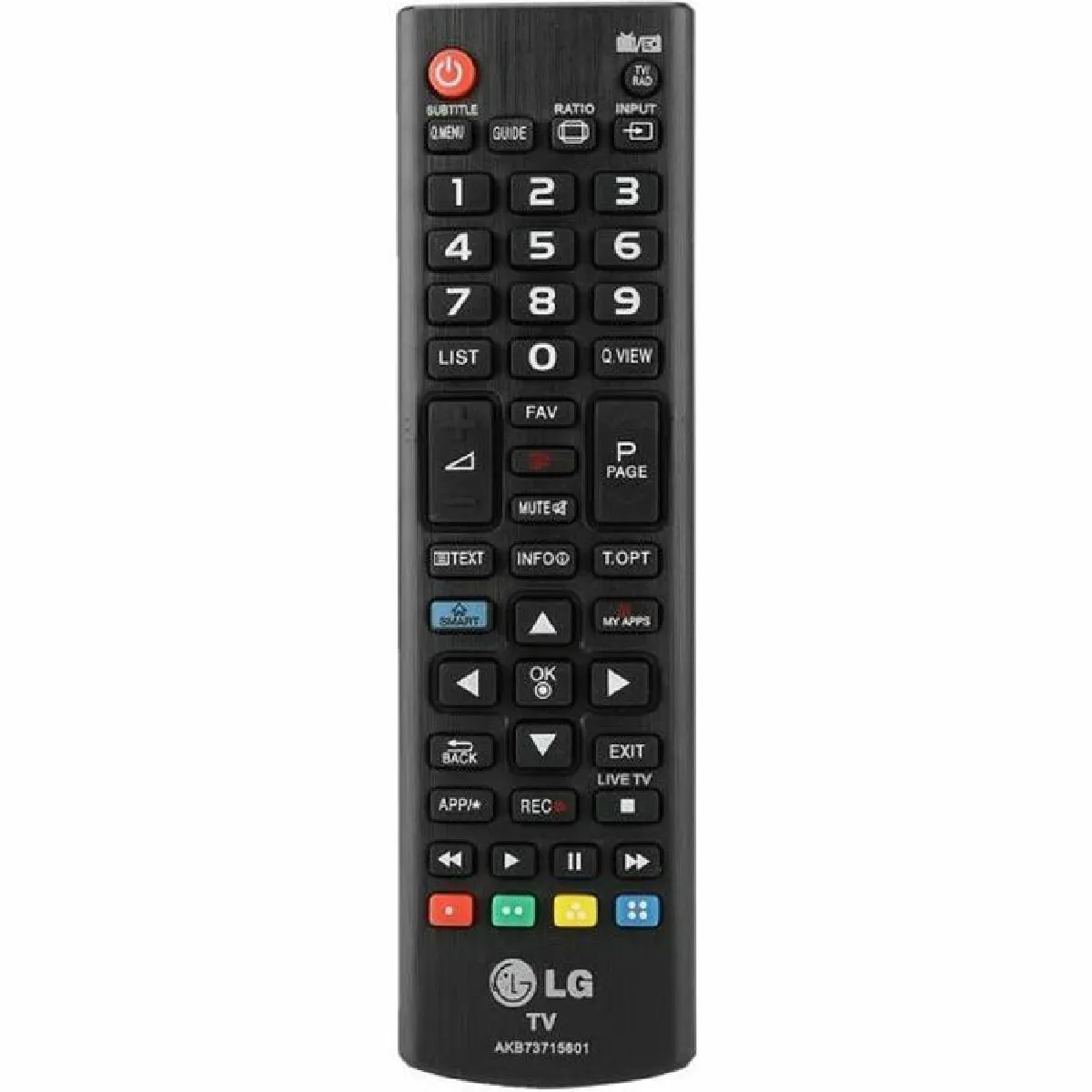 Générique Télécommande De Remplacement Led Lcd Tv Lcd Pour Lg Akb73715601 - Image 3