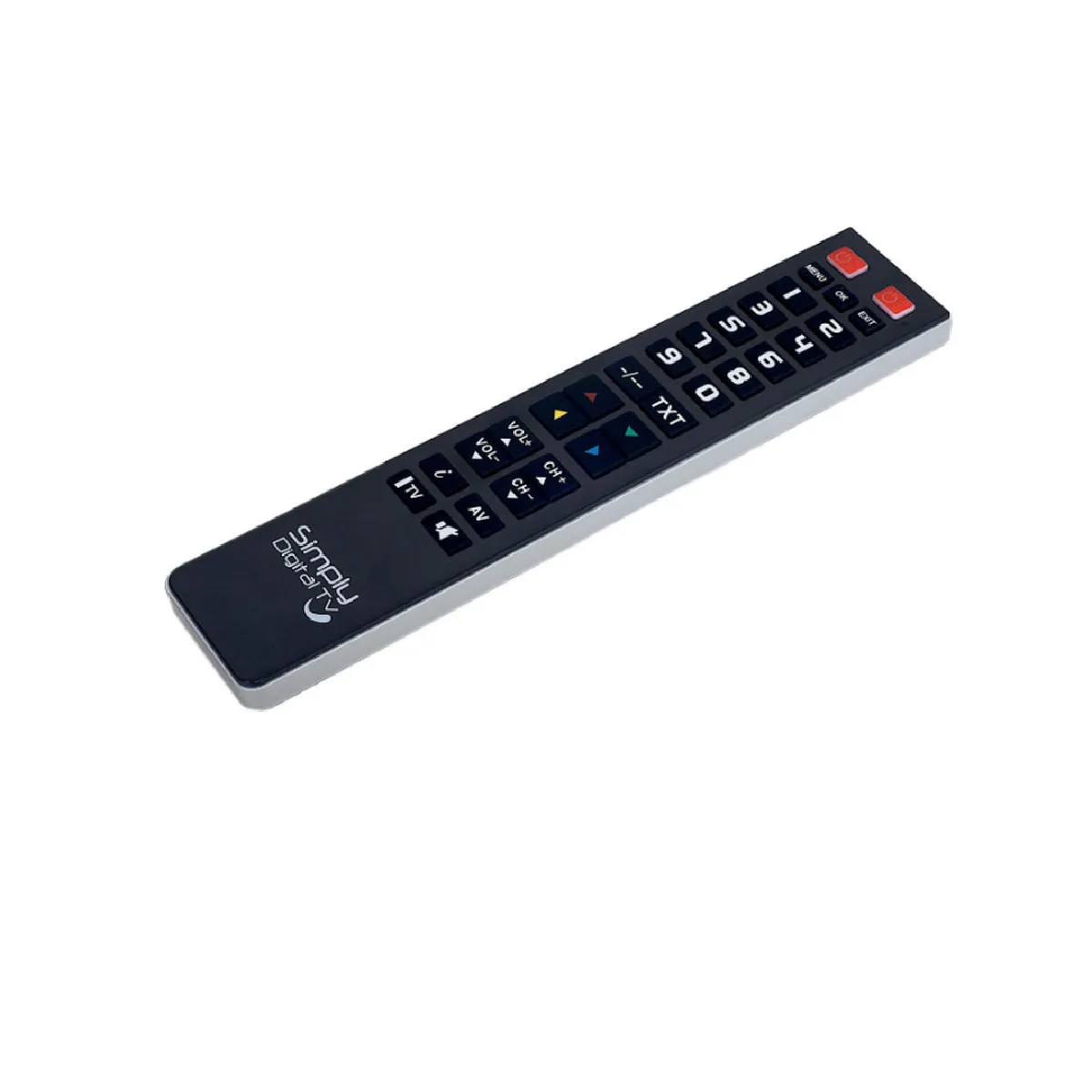 Mb Geroa Noire Télécommande Universelle Tv/Tnt/Sat