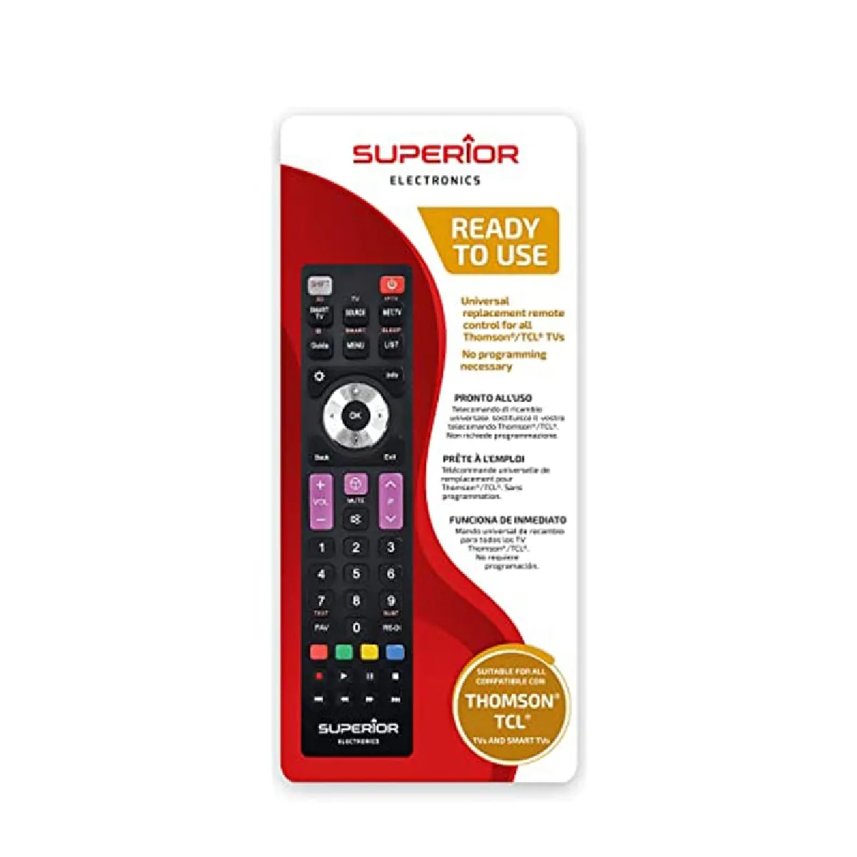 Superior Electronics Superior Télécommande Tv Thomson Suptrb017