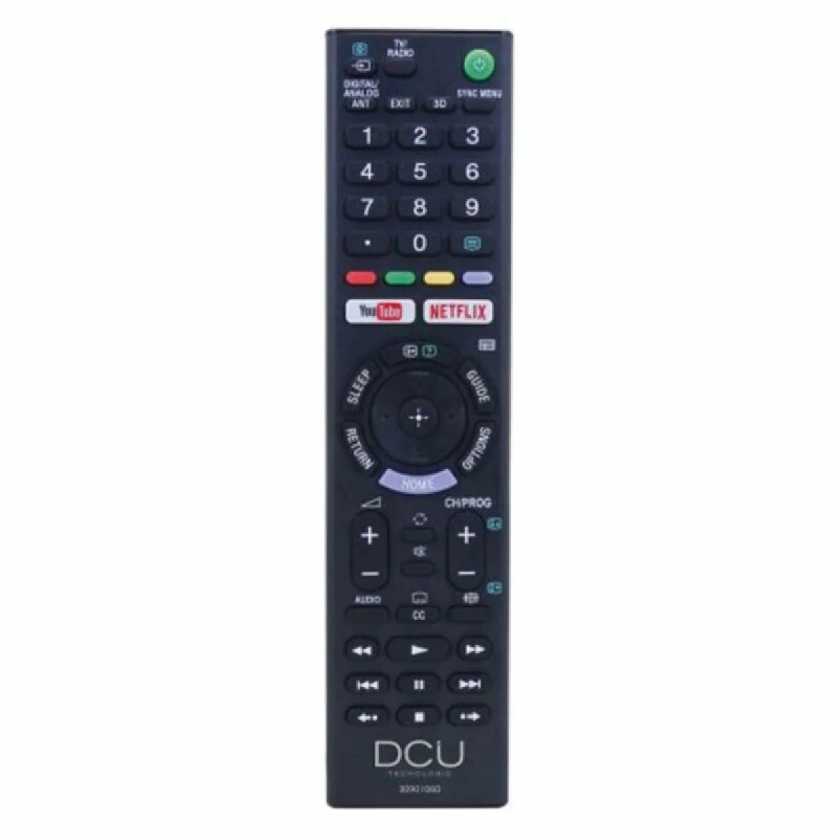 Télécommande de remplacement pour TV Sony - Compatible avec modèles post-2000 - Avec touches Netflix et YouTube - Image 3
