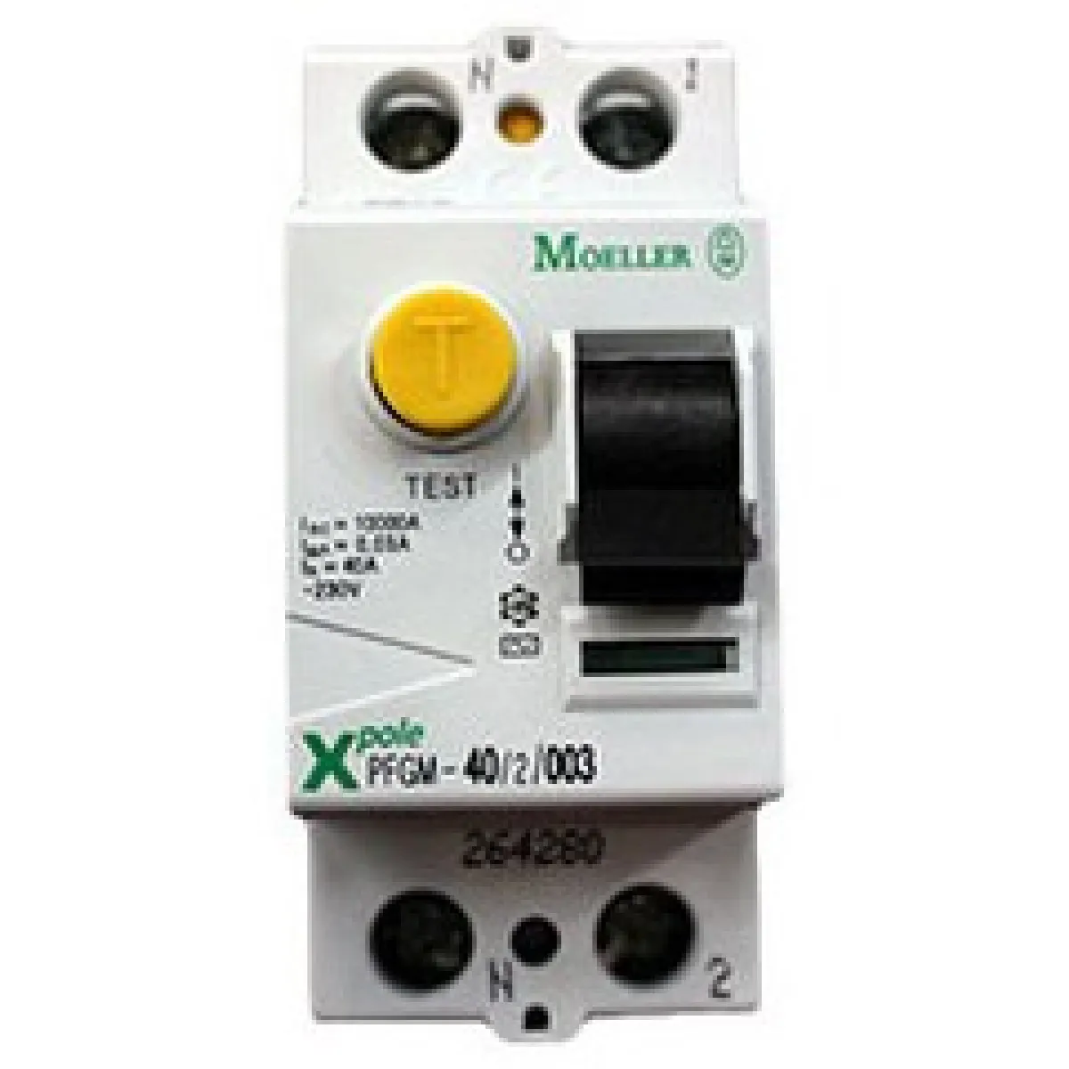 Klockner Moeller - Interrupteur différentiel - 2P 40A - 30mA - Type AC - Image 2